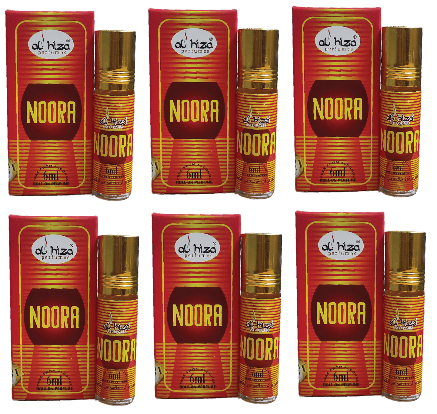     			Al Hiza Juhi Below 50ml Attar ( Pack of 6 )