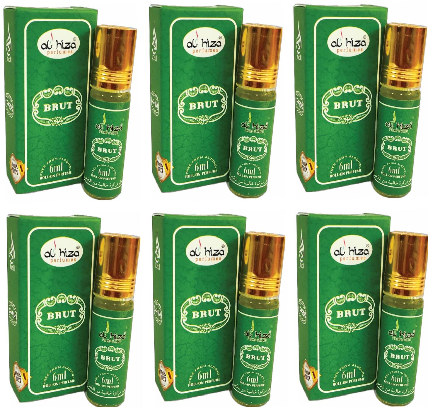     			Al Hiza Khus Below 50ml Attar ( Pack of 6 )