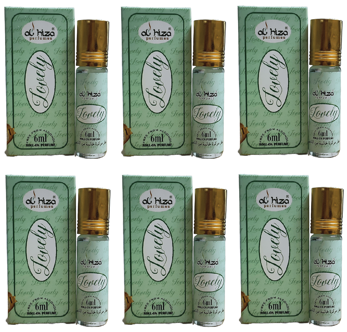     			Al Hiza Loban Below 50ml Attar ( Pack of 6 )