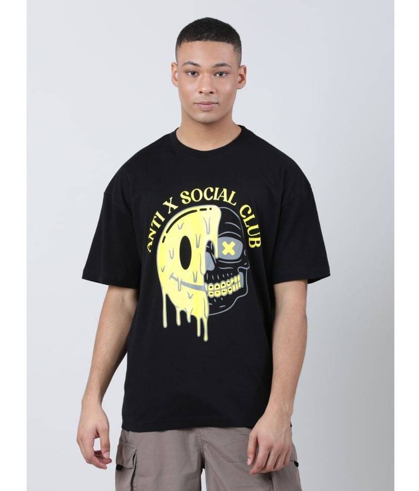Bene Kleed Men Pure Cotton Graphic Oversized T-Shirt Bene Kleed Men Pure Cotton Graphic Oversized T-Shirt