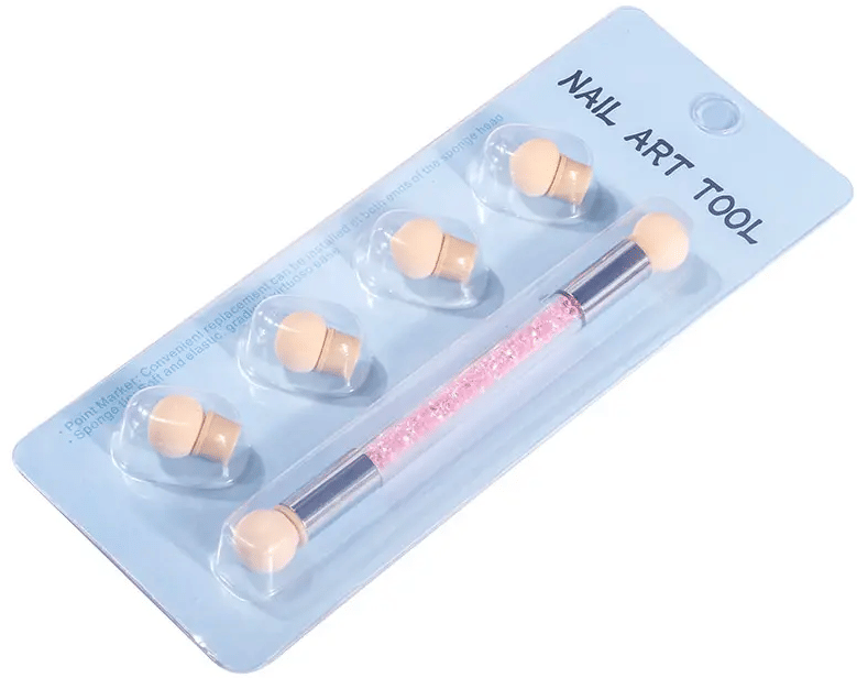     			Cameleon Double-Headed Tool Nail Art Brush Nails 2 g