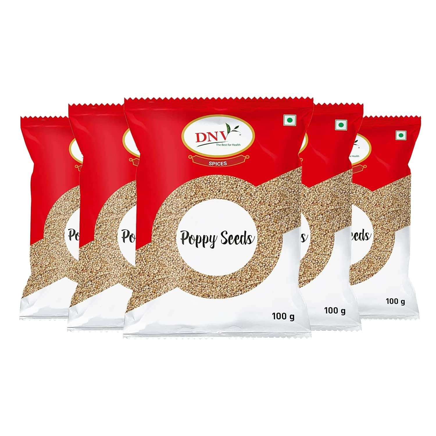 DNV Khus Khus Poppy Seed 100 gm Pack of 5 DNV Khus Khus Poppy Seed 100 gm Pack of 5