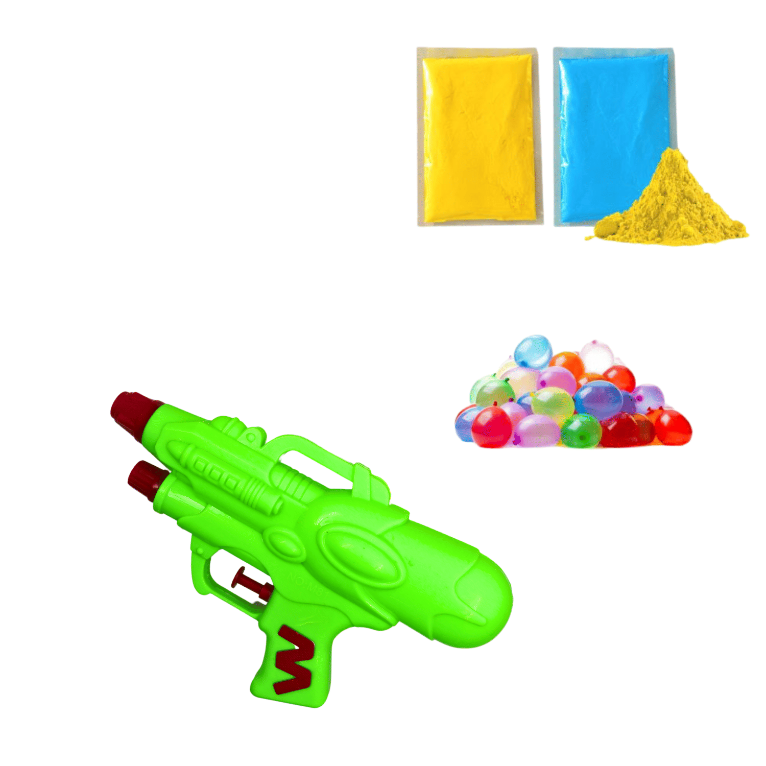 Dealbindaas Multicolor Plastic Holi Colour