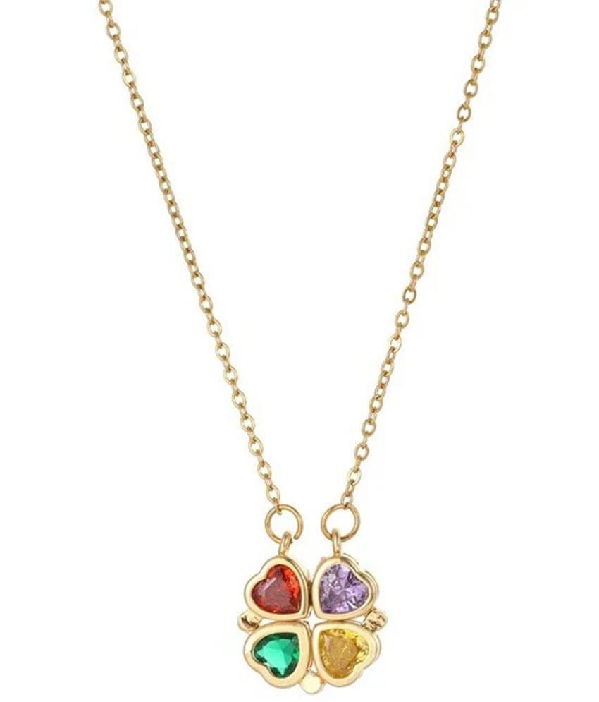 FASHION FRILL Multi Color Pendant ( Pack of 1 ) FASHION FRILL Multi Color Pendant ( Pack of 1 )