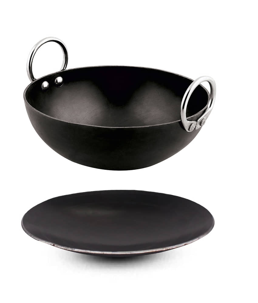 Veer Black Iron ( Set of 2 ) - Cookware | Buy online on ZillyBuy