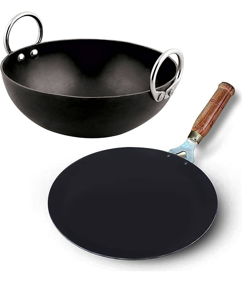 Veer Black Iron ( Set of 2 ) - Cookware | Buy online on ZillyBuy