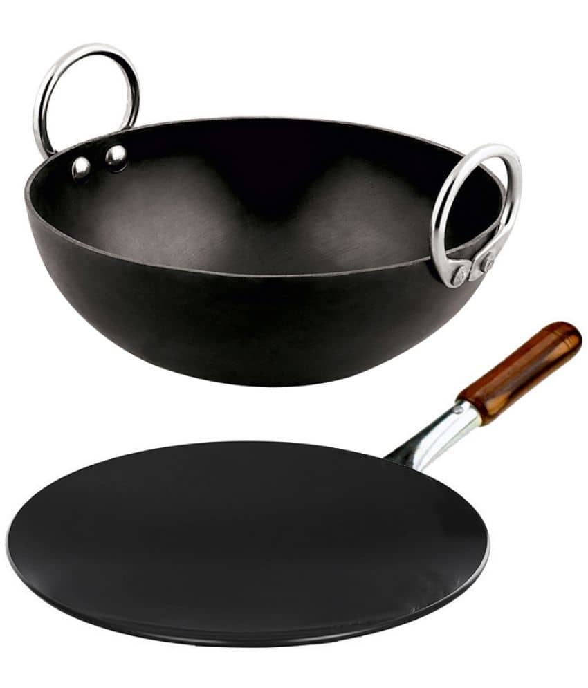 Veer Black Iron ( Set of 2 ) - Cookware | Buy online on ZillyBuy