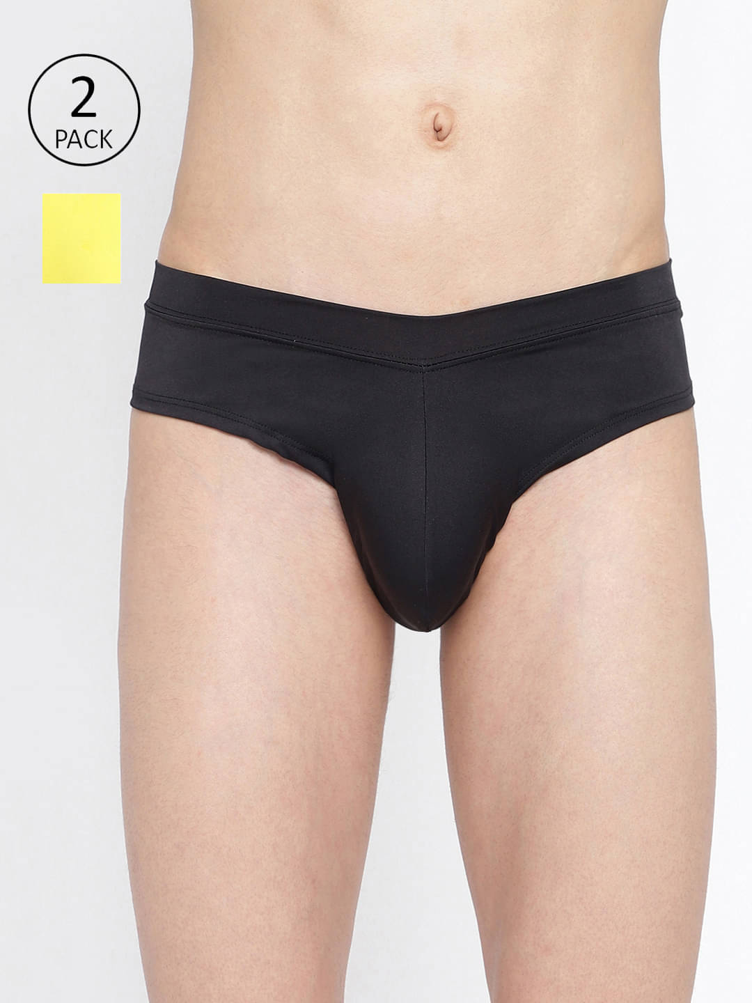 La Intimo Pack of 2 Polyester Briefs For Men's ( Multicolor ) La Intimo Pack of 2 Polyester Briefs For Men's ( Multicolor )