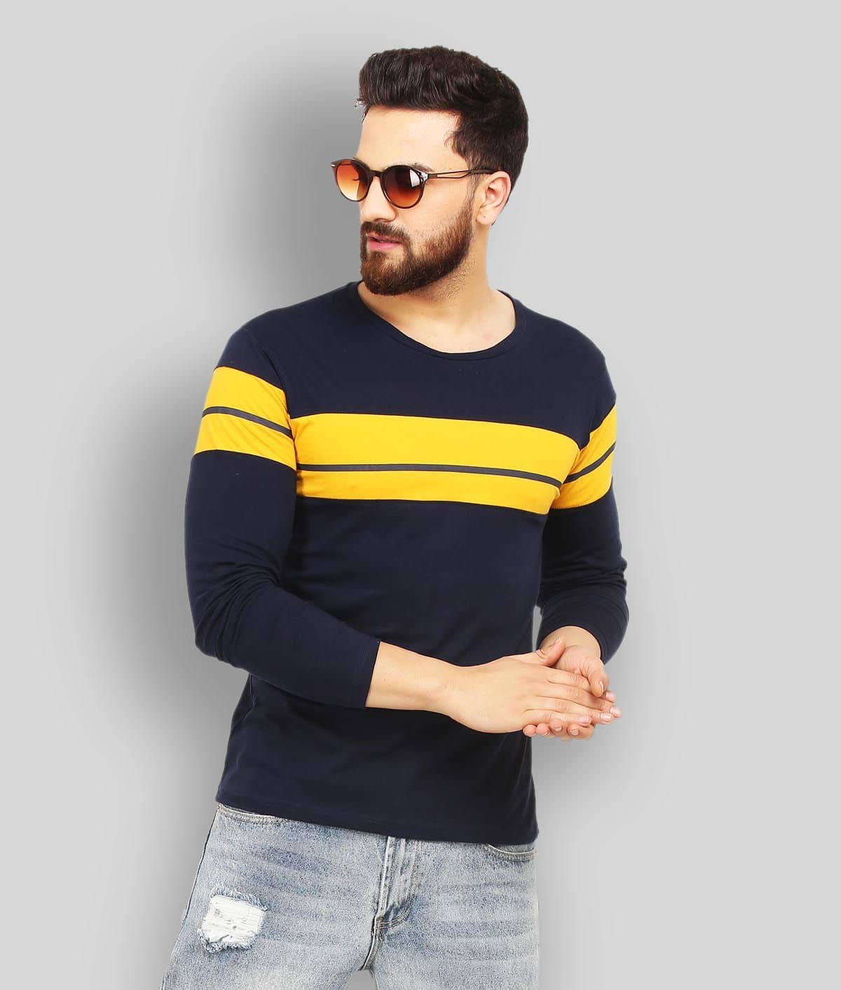 Leotude Pack of 1 Cotton Regular Fit Men's T-Shirt ( Maroon )