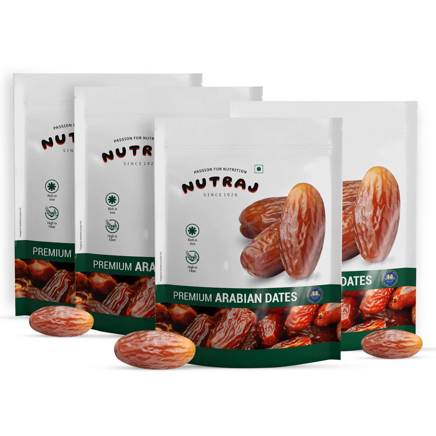     			Nutraj Arabian Dates 2 Kg (500g X 4), Khajur 2 Kg
