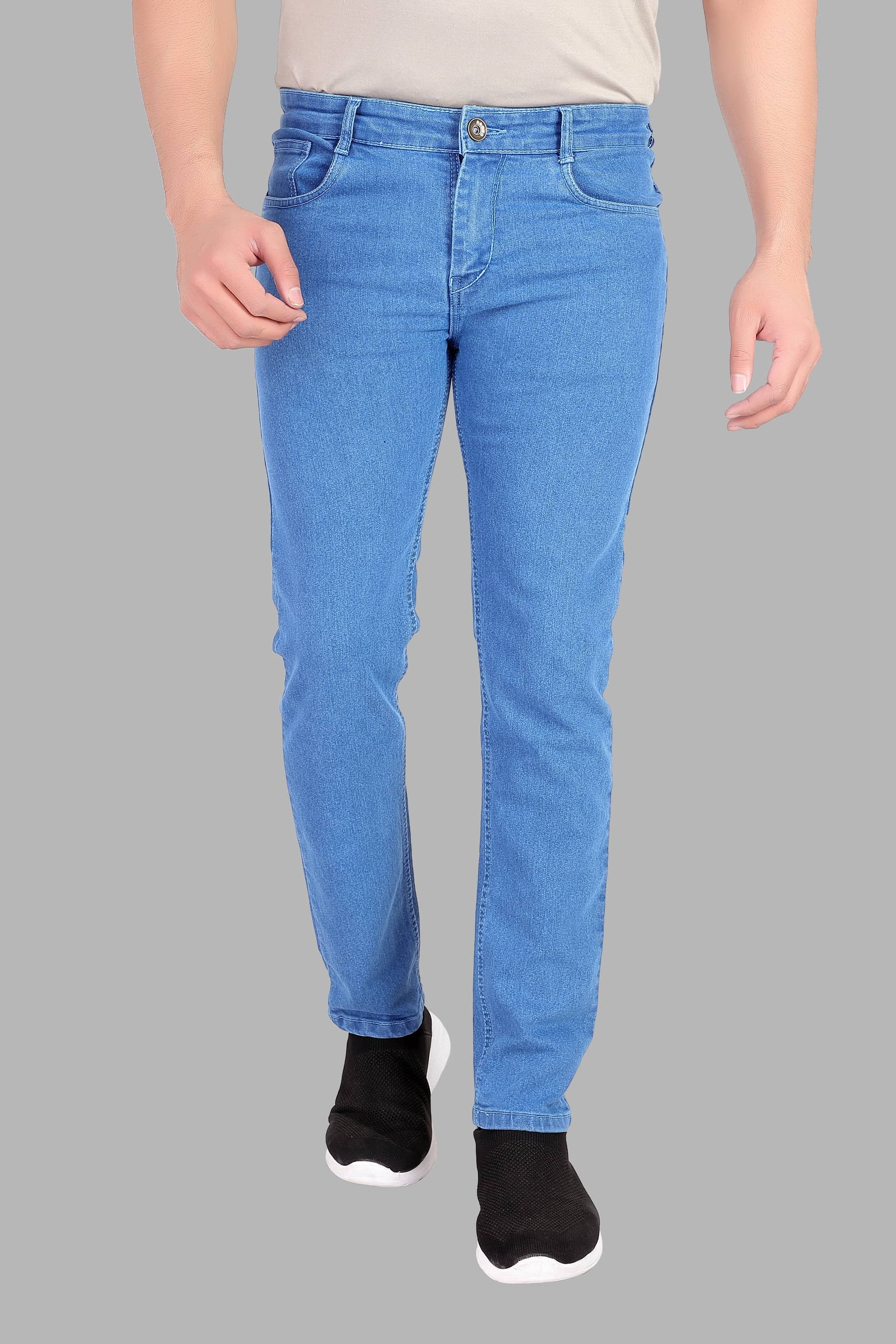 RAGZO Slim Fit Basic Men's Jeans - Blue ( Pack of 1 ) - Jeans | Buy online on ZillyBuy