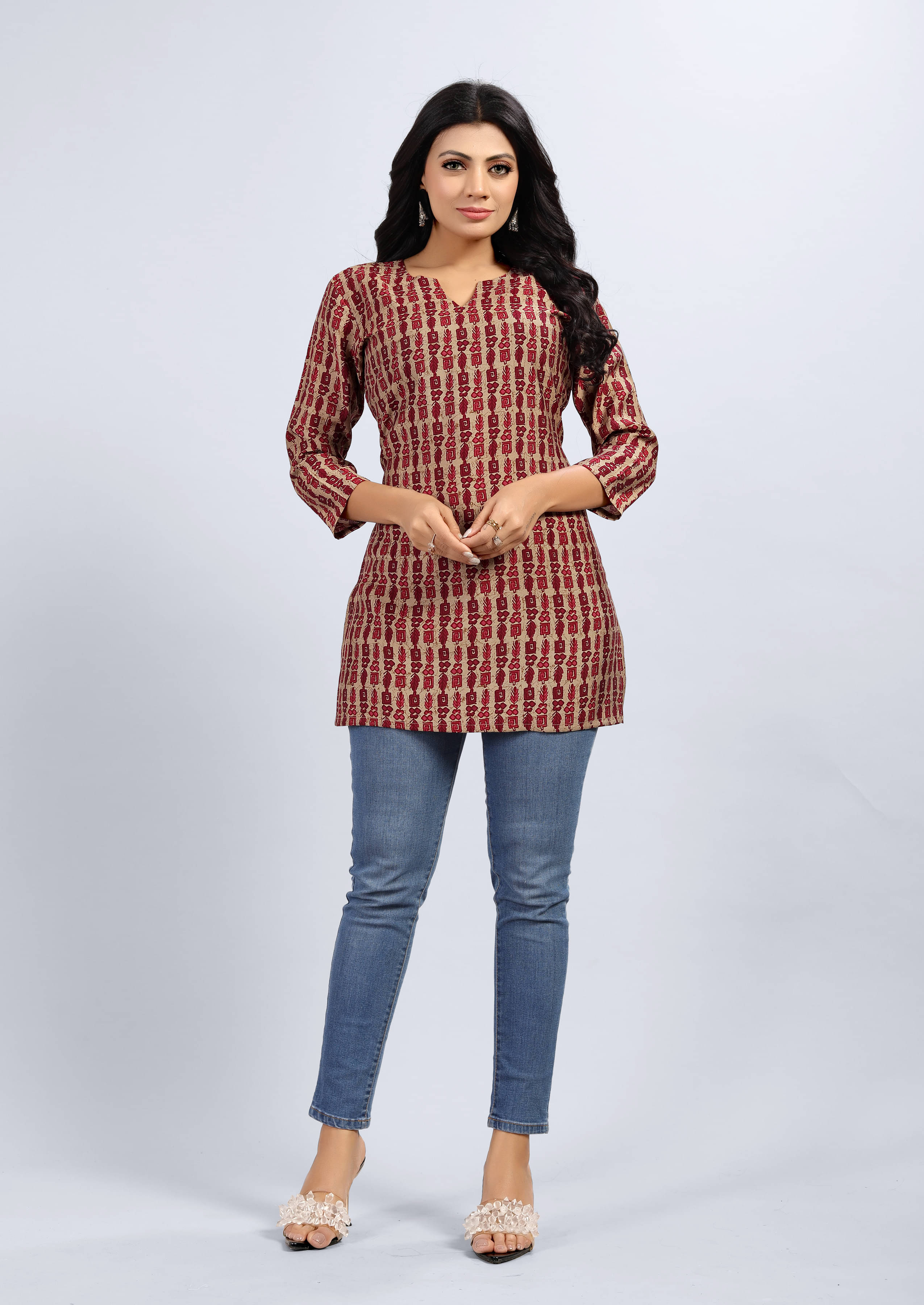     			Viscose Short Kurti For Women (Pack of 1)