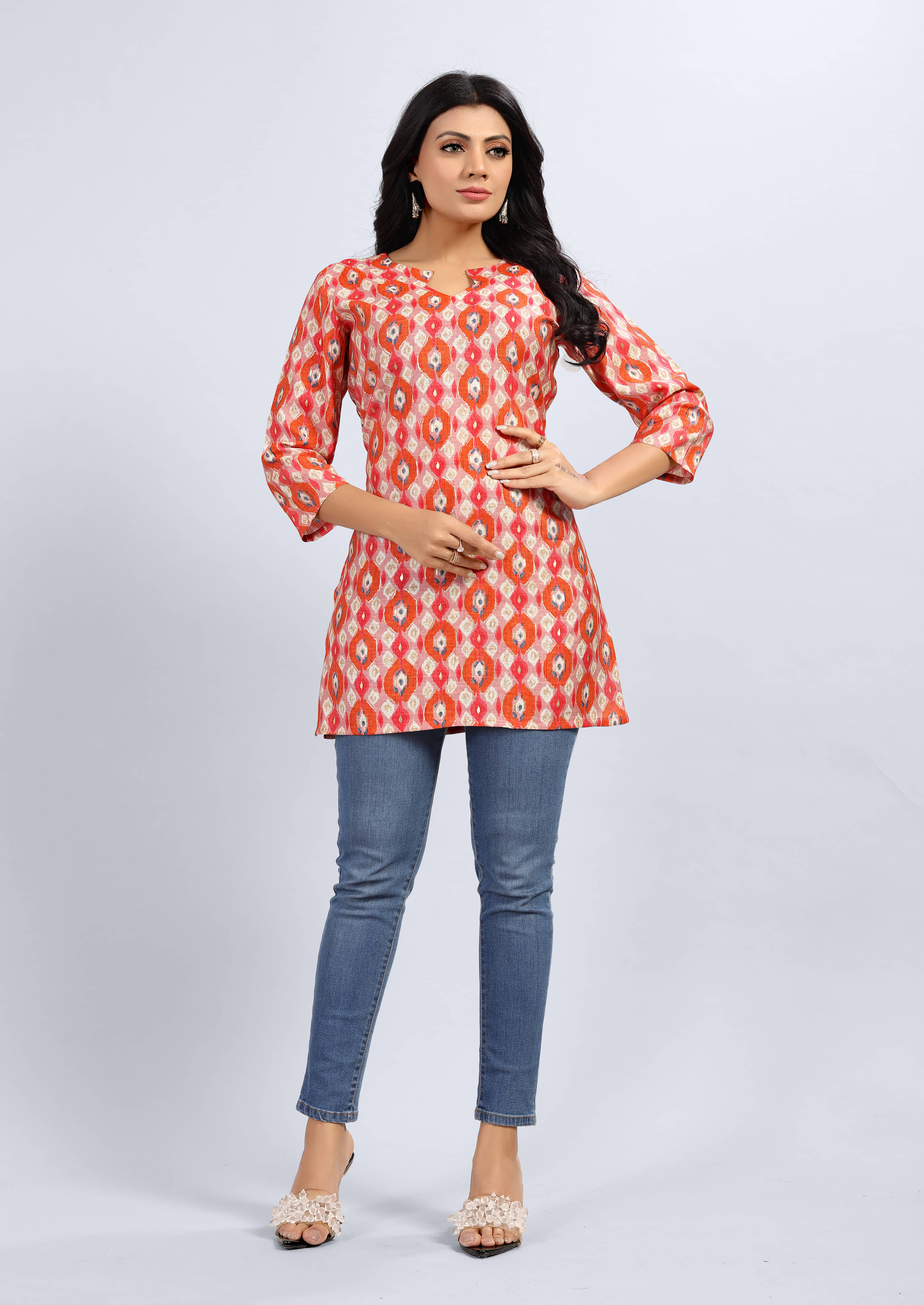     			Viscose Short Kurti For Women (Pack of 1)