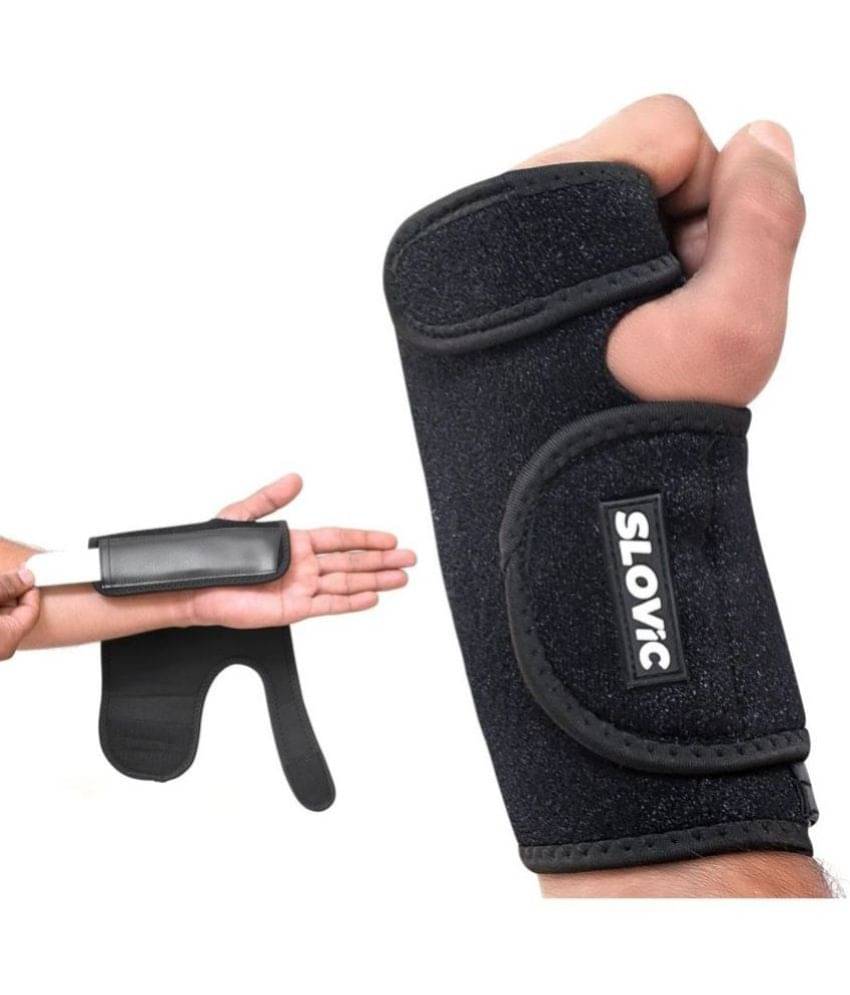 SLOVIC Wrist Band for Women and Men Advanced Wrist Support for Pain Relief | Pain Relief Wrist Band | Hand Brace for Workout and Pain Relief | Designed for Left Hand SLOVIC Wrist Band for Women and Men Advanced Wrist Support for Pain Relief | Pain Relief Wrist Band | Hand Brace for Workout and Pain Relief | Designed for Left Hand