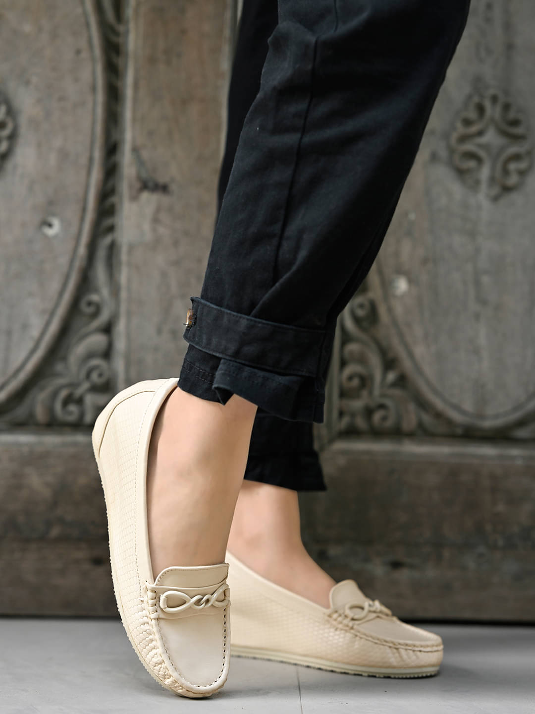 Shoetopia Cream Women's Casual Ballerinas Shoetopia Cream Women's Casual Ballerinas