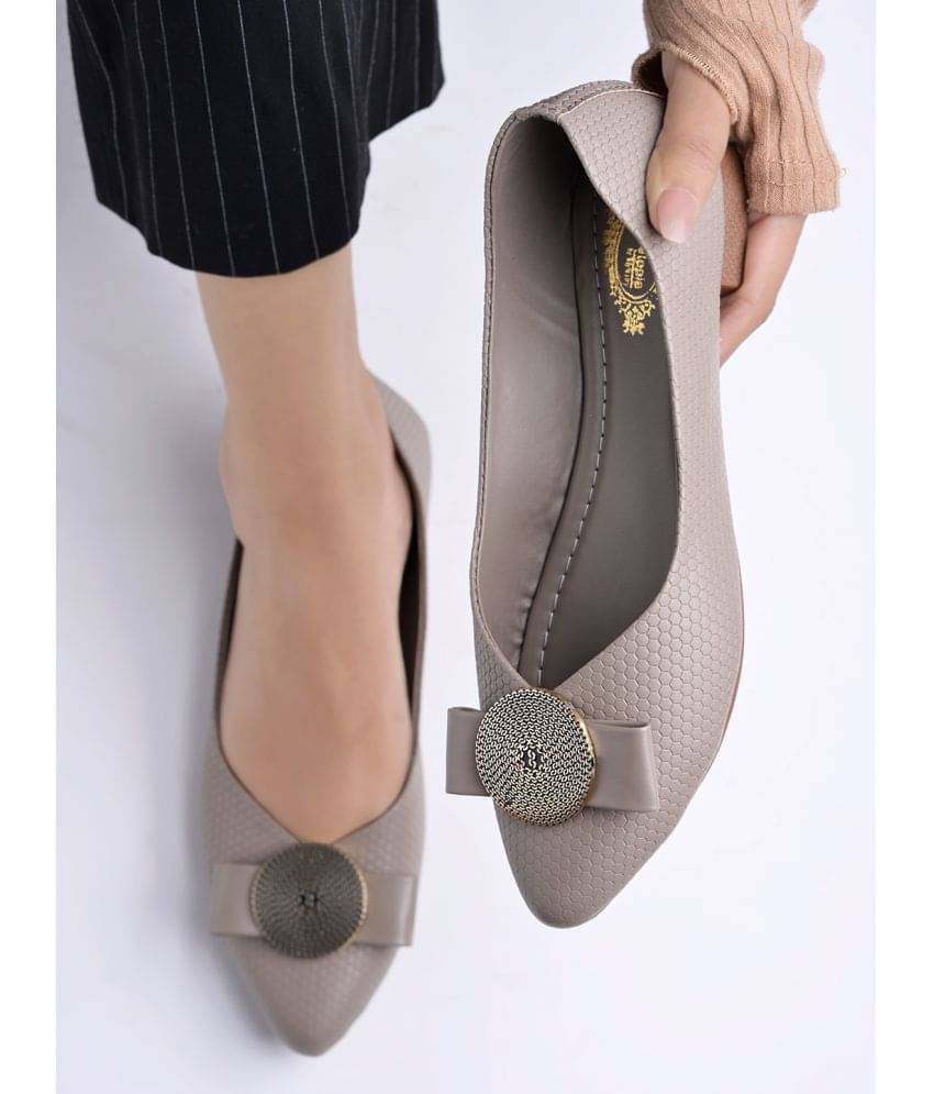 Shoetopia Gray Women's Casual Ballerinas Shoetopia Gray Women's Casual Ballerinas