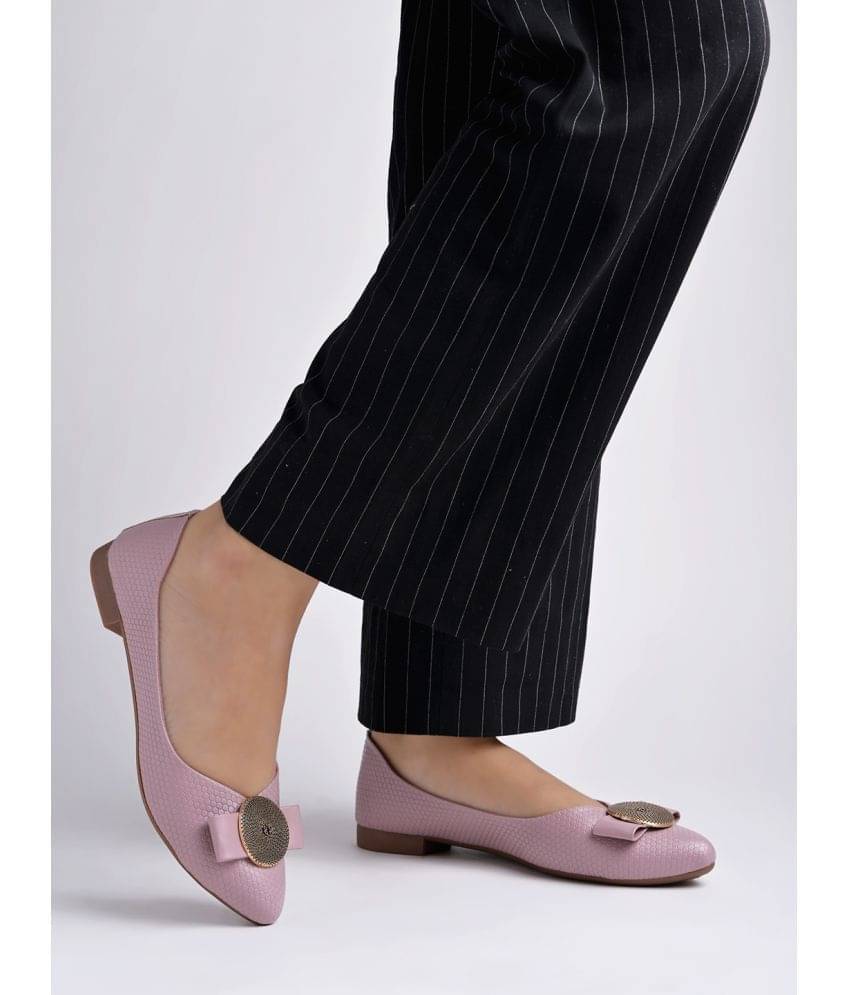 Shoetopia Mauve Women's Casual Ballerinas Shoetopia Mauve Women's Casual Ballerinas