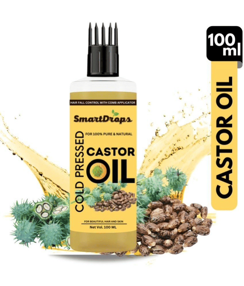     			Smartdrops Anti Dandruff Castor Oil 100 ml ( Pack of 1 )