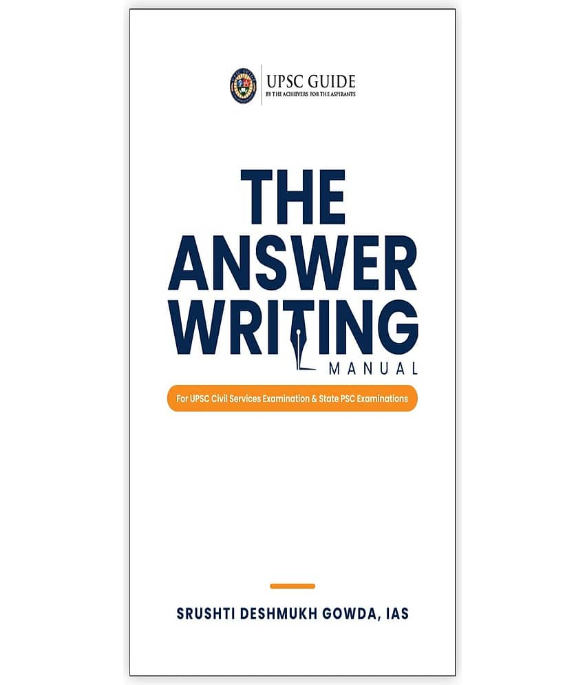 The Answer Writing Manual for UPSC Civil Services & State PSC Examinations - Stationery | Buy online on ZillyBuy