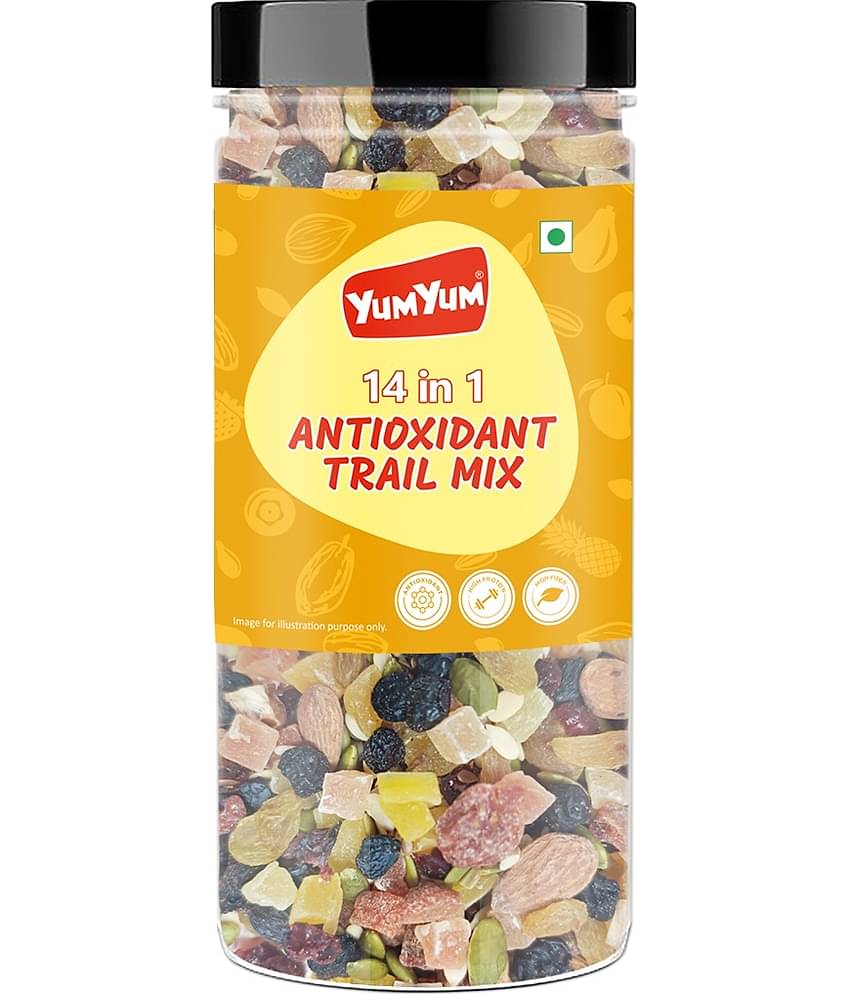 YUM YUM 14 in 1 Antioxidant Special Trail Mix 250g, Mixed Fruits, Nuts, Berries & Seeds