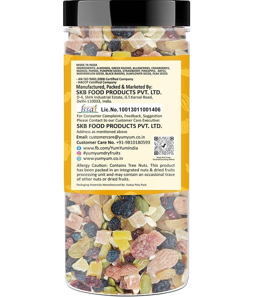 YUM YUM 14 in 1 Antioxidant Special Trail Mix 250g, Mixed Fruits, Nuts, Berries & Seeds