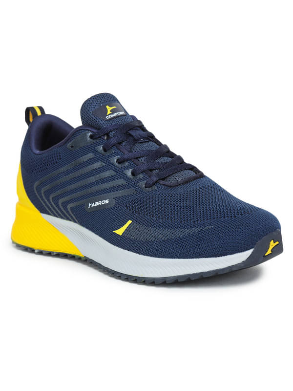     			Abros NAPOLEON-N Yellow Men's Sports Running Shoes