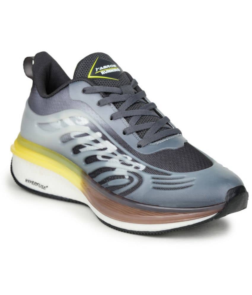 Abros WAGON Yellow Men's Sports Running Shoes
