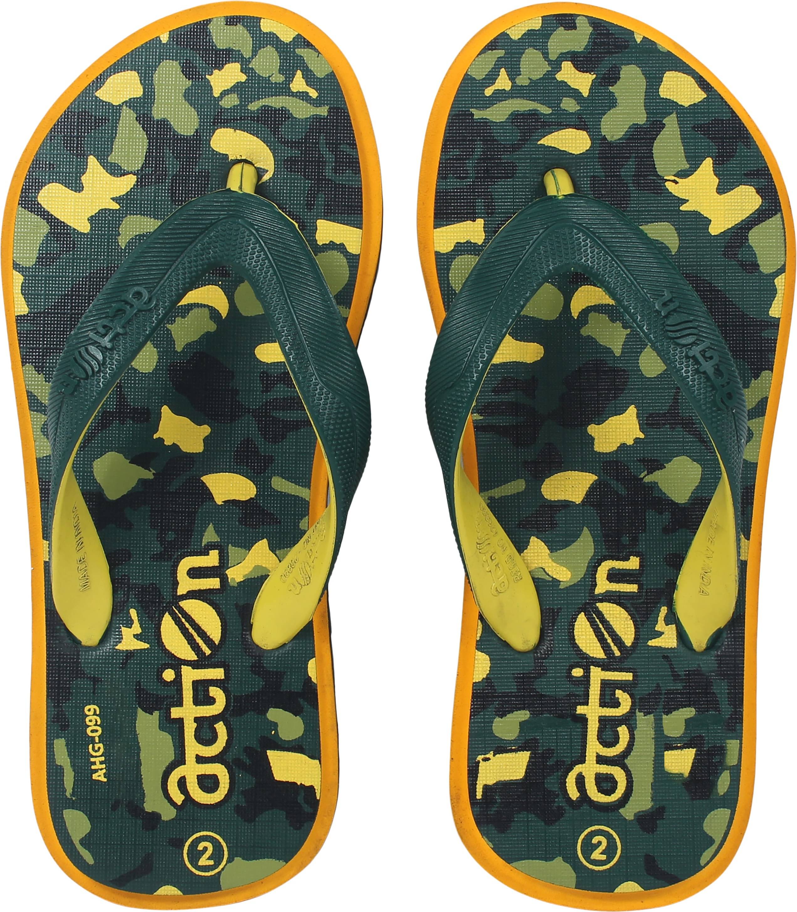     			Action Green Men's Daily Slipper