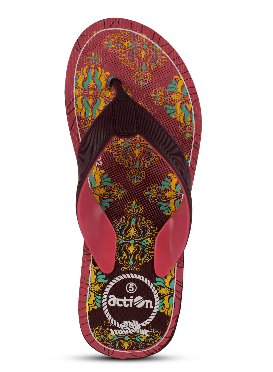     			Action Maroon Women's Daily Slipper
