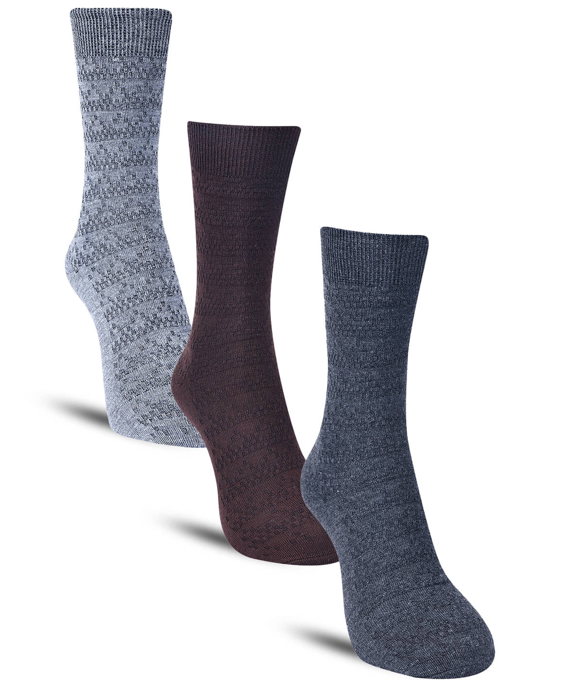 Dollar Cotton Blend Men's Self Design Brown Ankle Length Socks ( Pack of 3 )     			Dollar Cotton Blend Men's Self Design Brown Ankle Length Socks ( Pack of 3 )