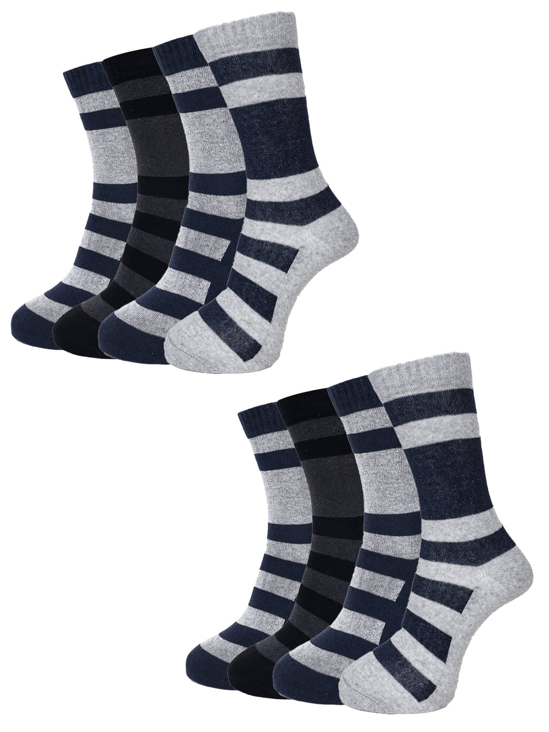 Dollar Cotton Blend Men's Self Design Dark Grey Ankle Length Socks ( Pack of 8 ) Dollar Cotton Blend Men's Self Design Dark Grey Ankle Length Socks ( Pack of 8 )