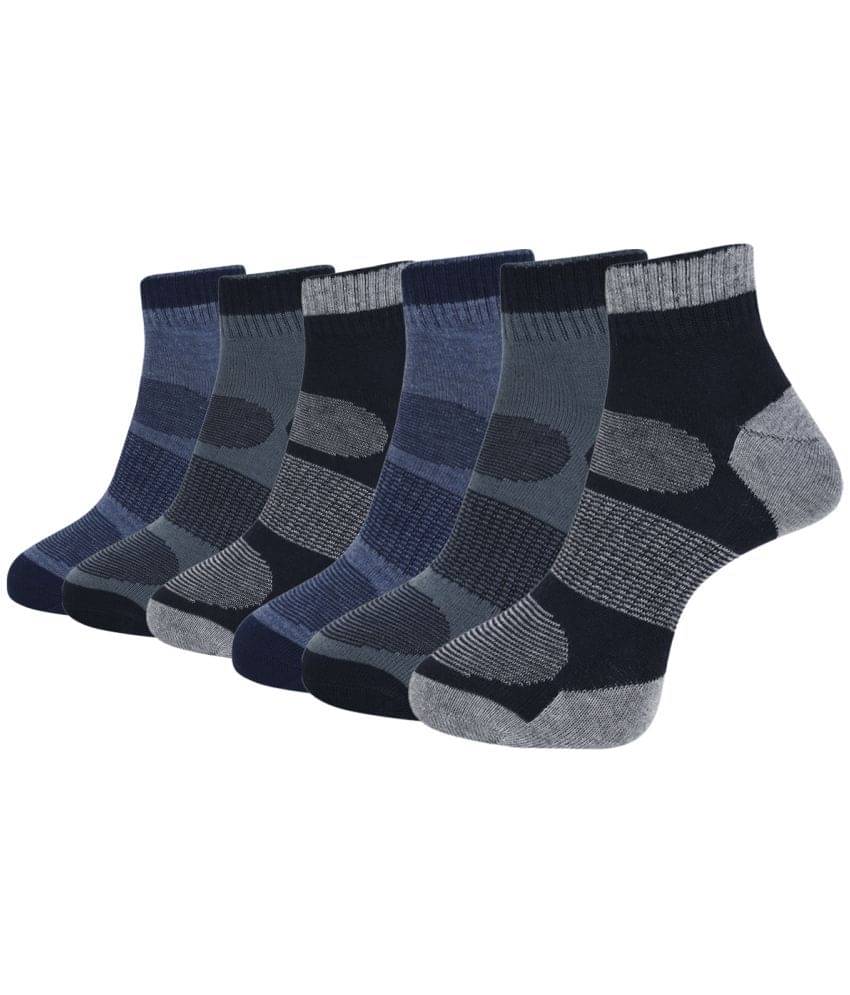 Dollar Cotton Blend Men's Self Design Black Ankle Length Socks ( Pack of 6 ) Dollar Cotton Blend Men's Self Design Black Ankle Length Socks ( Pack of 6 )