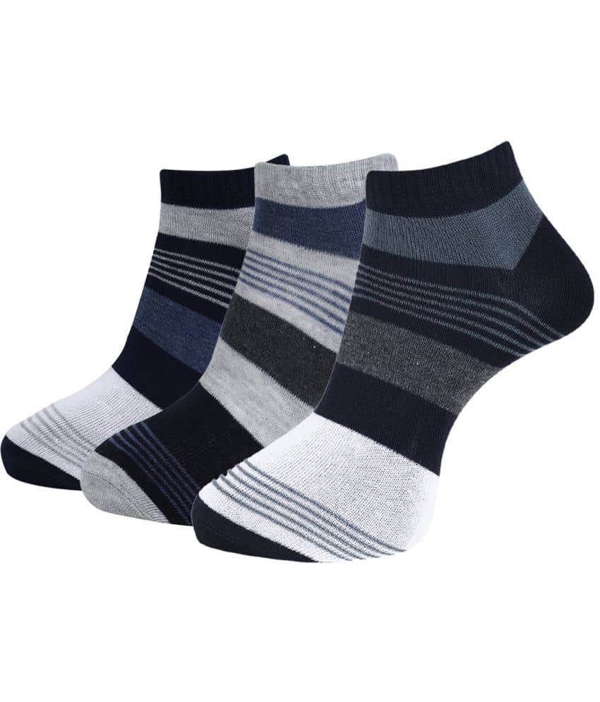 Dollar Cotton Blend Men's Self Design Blue Ankle Length Socks ( Pack of 3 ) - Socks | Buy online on ZillyBuy