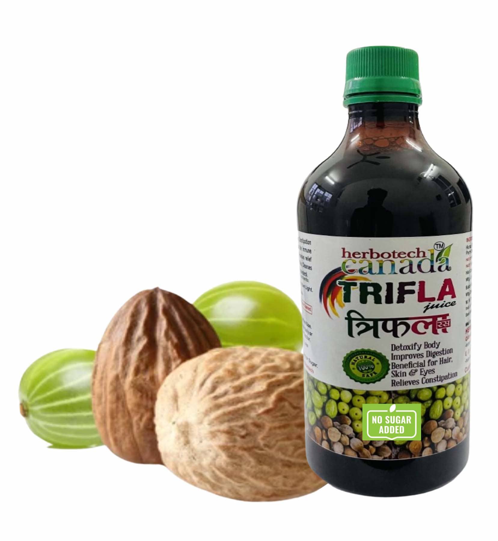 Dr. Thapar’s Herbotech Canada TRIFLA Juice | source of VIT C | IMPROVES DIGESTION | Good for Metabolic & Digestive Health | Ayurvedic Health Juice For Immunity Boosting