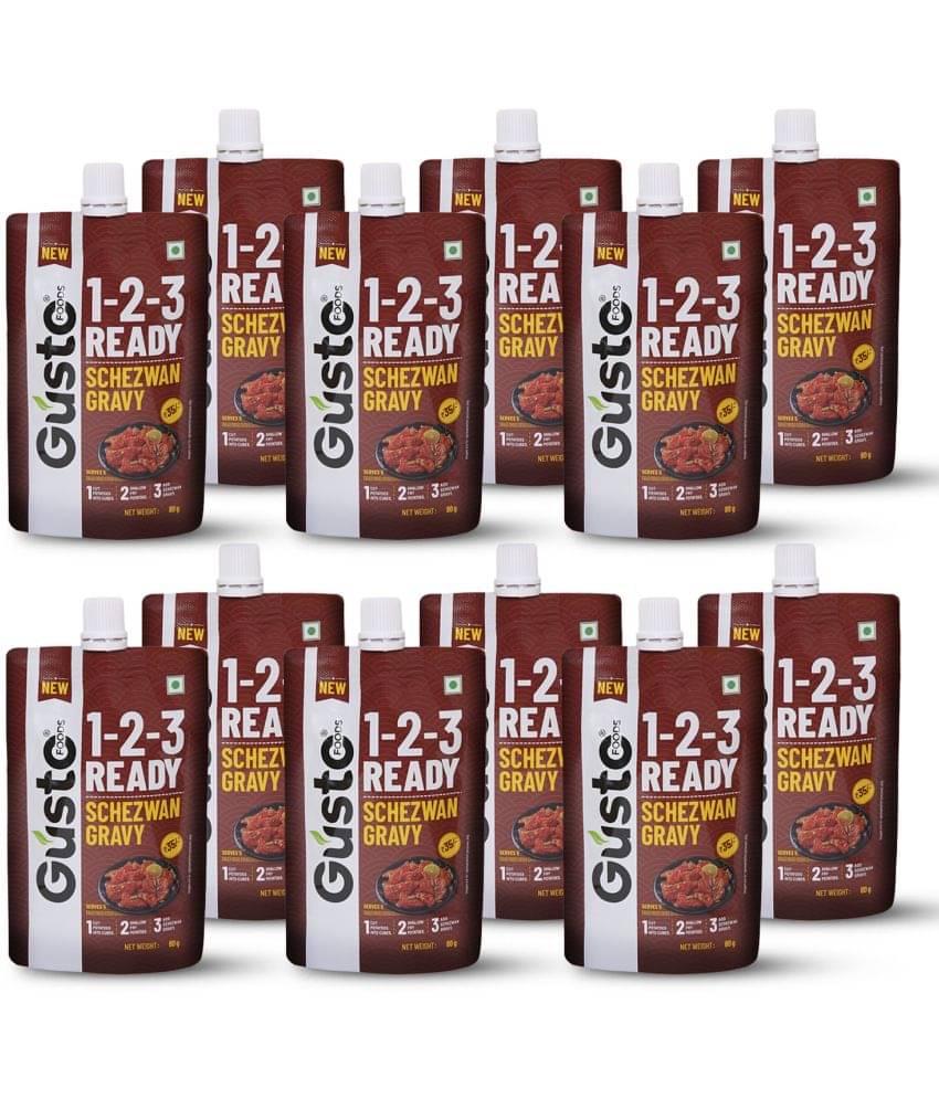 Gusto Foods Instant Schezwan Gravy 960 gm Gusto Foods Instant Schezwan Gravy 960 gm