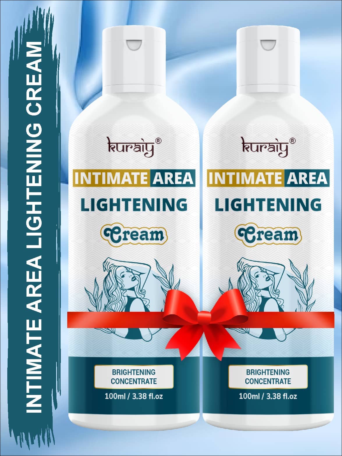 KURAIY White Glow Active Skin Whitening and Oil Control Cream 100ml