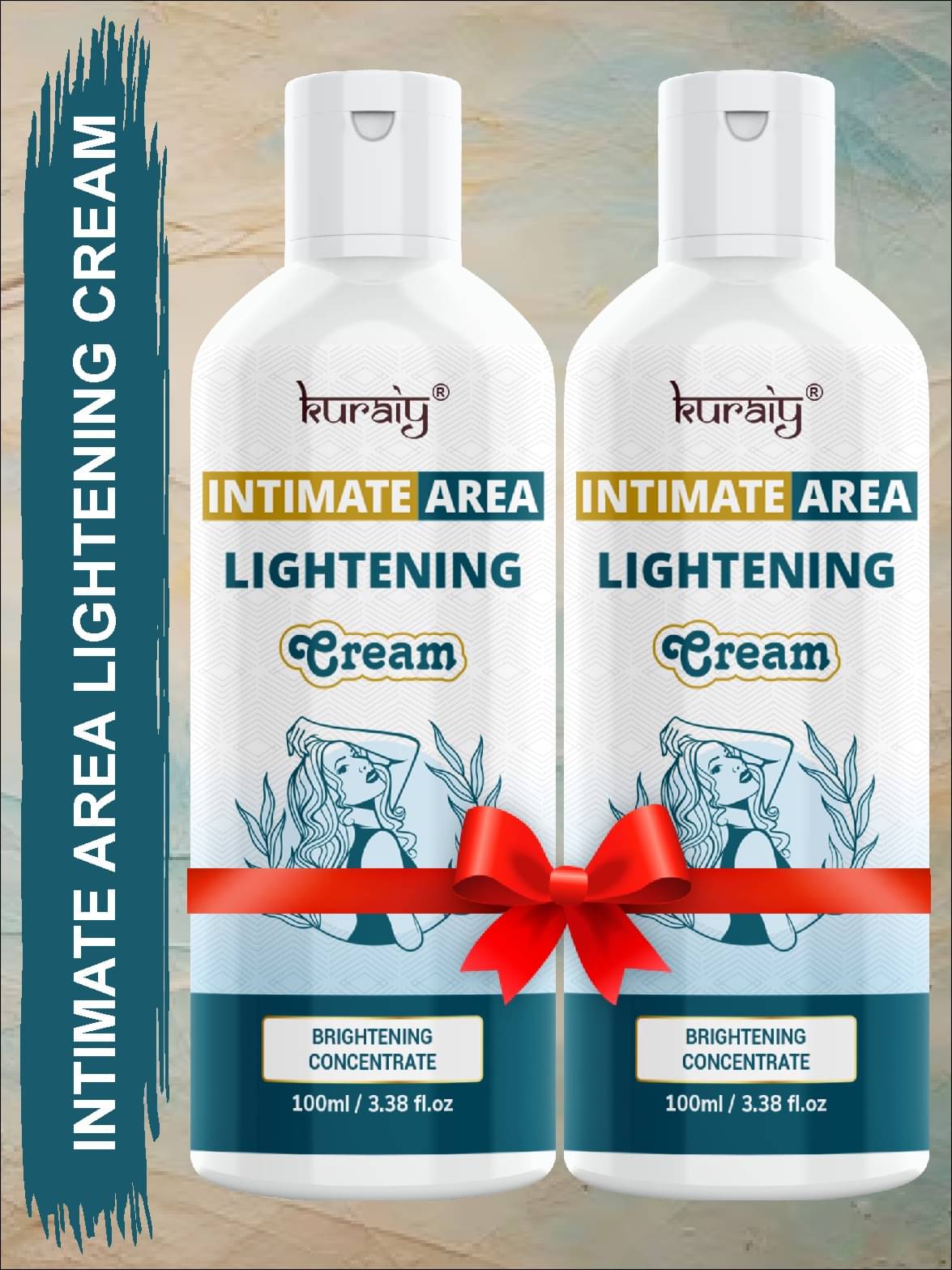     			KURAIY White Glow Active Skin Whitening and Oil Control Cream 100ml