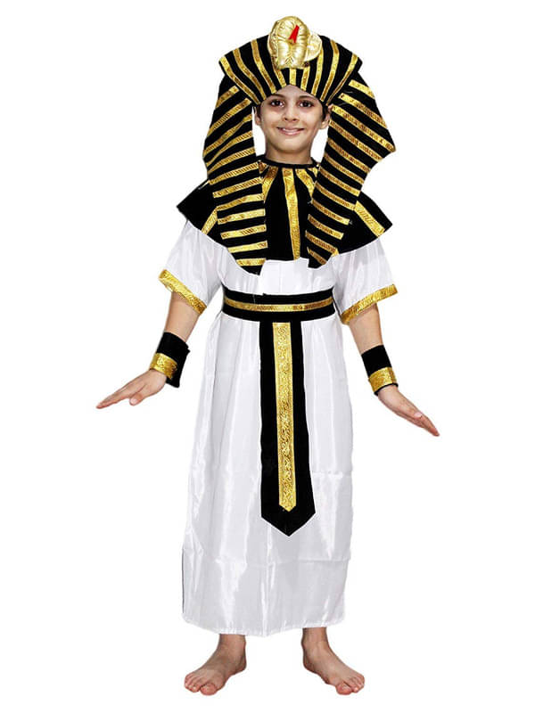     			Kaku Fancy Dresses International Ethnic Wear Egyptian Boy Costume -Multicolor, 3-4 Years, For Boys