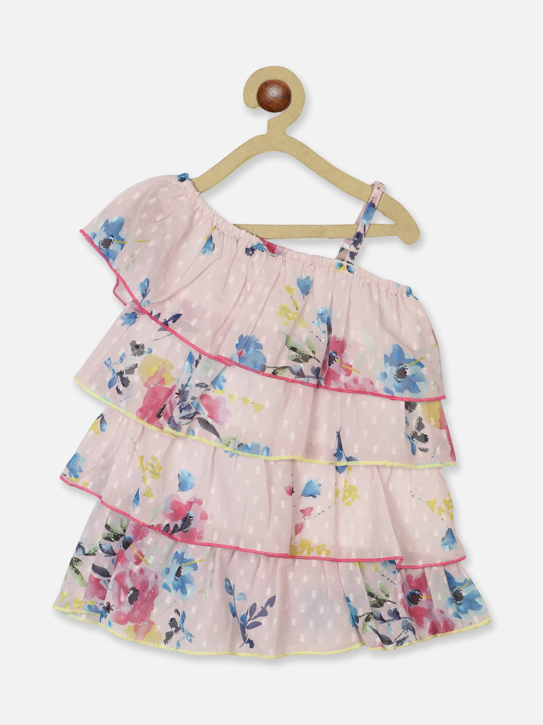     			Nauti Nati Pack of 1 Baby Girls Polyester Dress ( Multicolor )