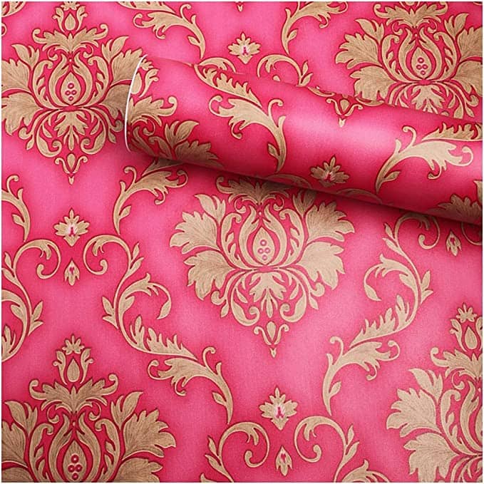 WINNER Floral Wallpaper ( 45 x 500 ) cm ( Pack of 1 )