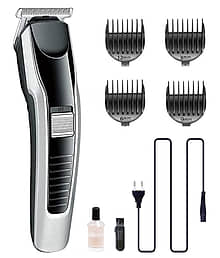 geemy Rechargeable Multicolor Cordless Beard Trimmer With 45 minutes Runtime
