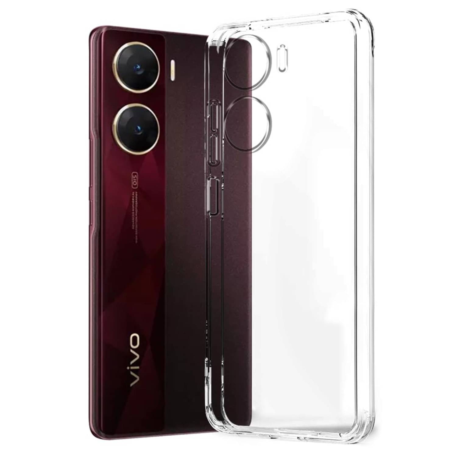     			Case Vault Covers Silicon Soft cases Compatible For Silicon Vivo V29e ( Pack of 1 )