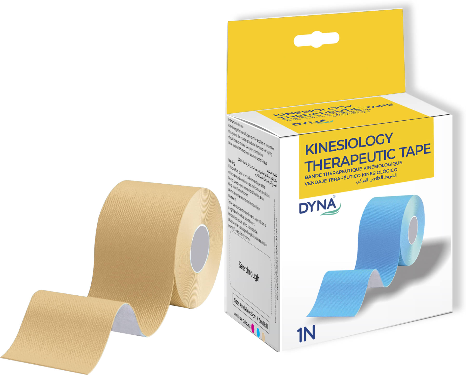     			Dyna Kinesiology Therapeutic Tape Elastic (Pack of 1)