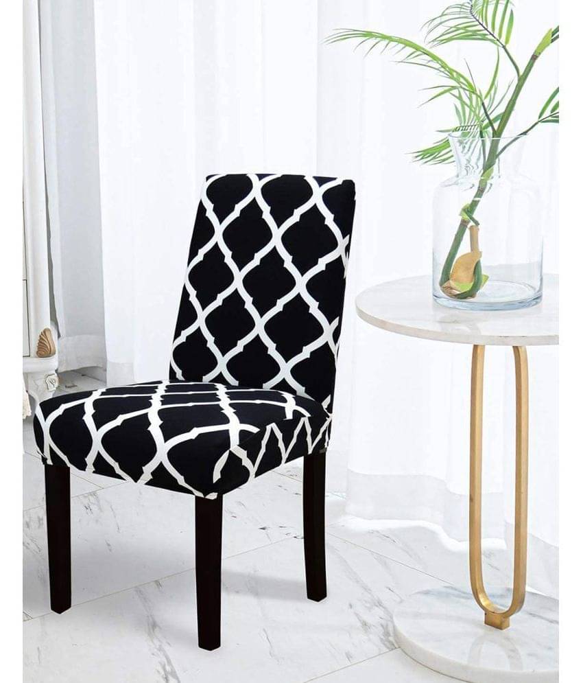     			House Of Quirk 1 Seater Polyester Chair Cover ( Pack of 1 )