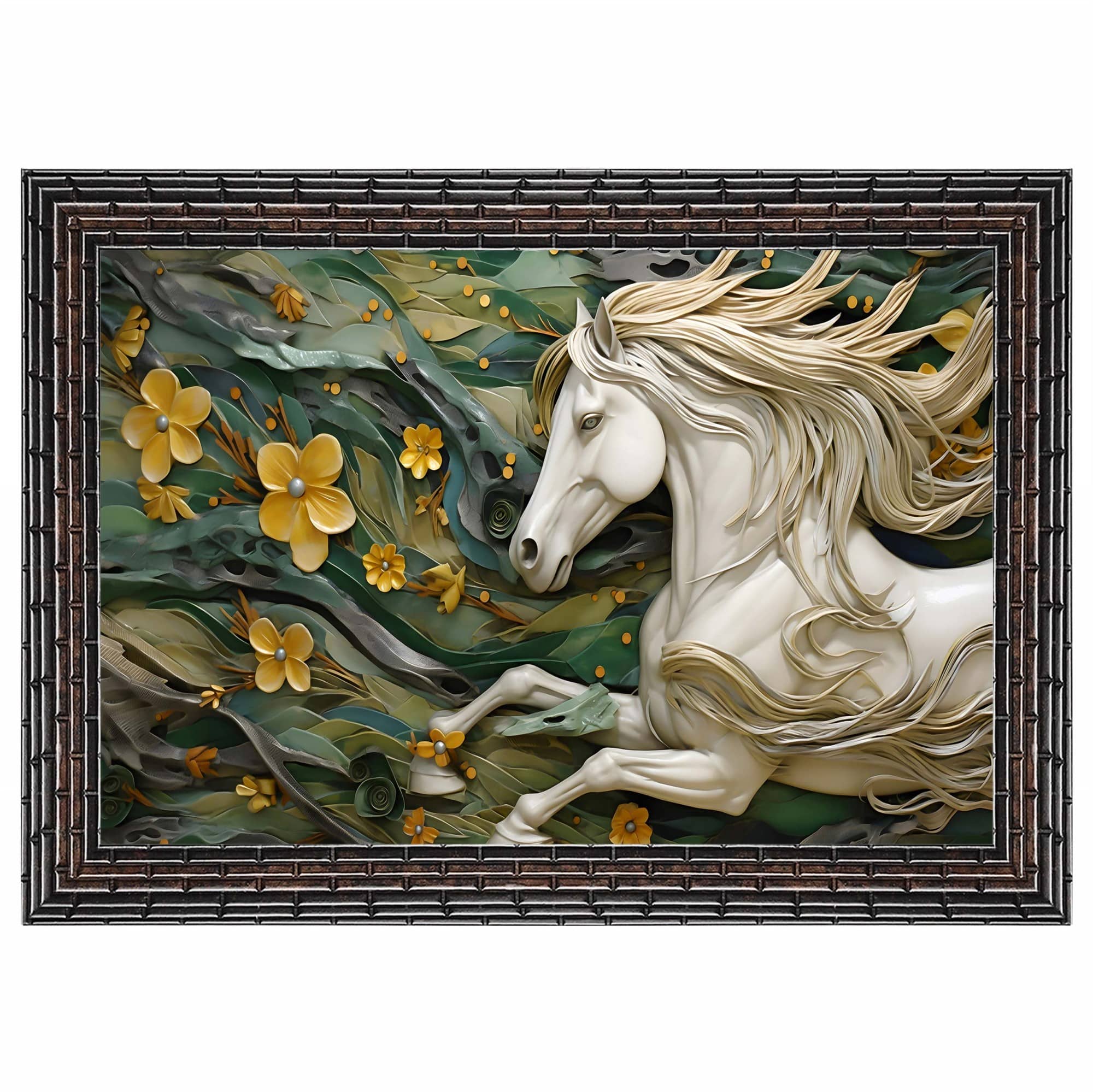 Indianara Animal Painting With Frame