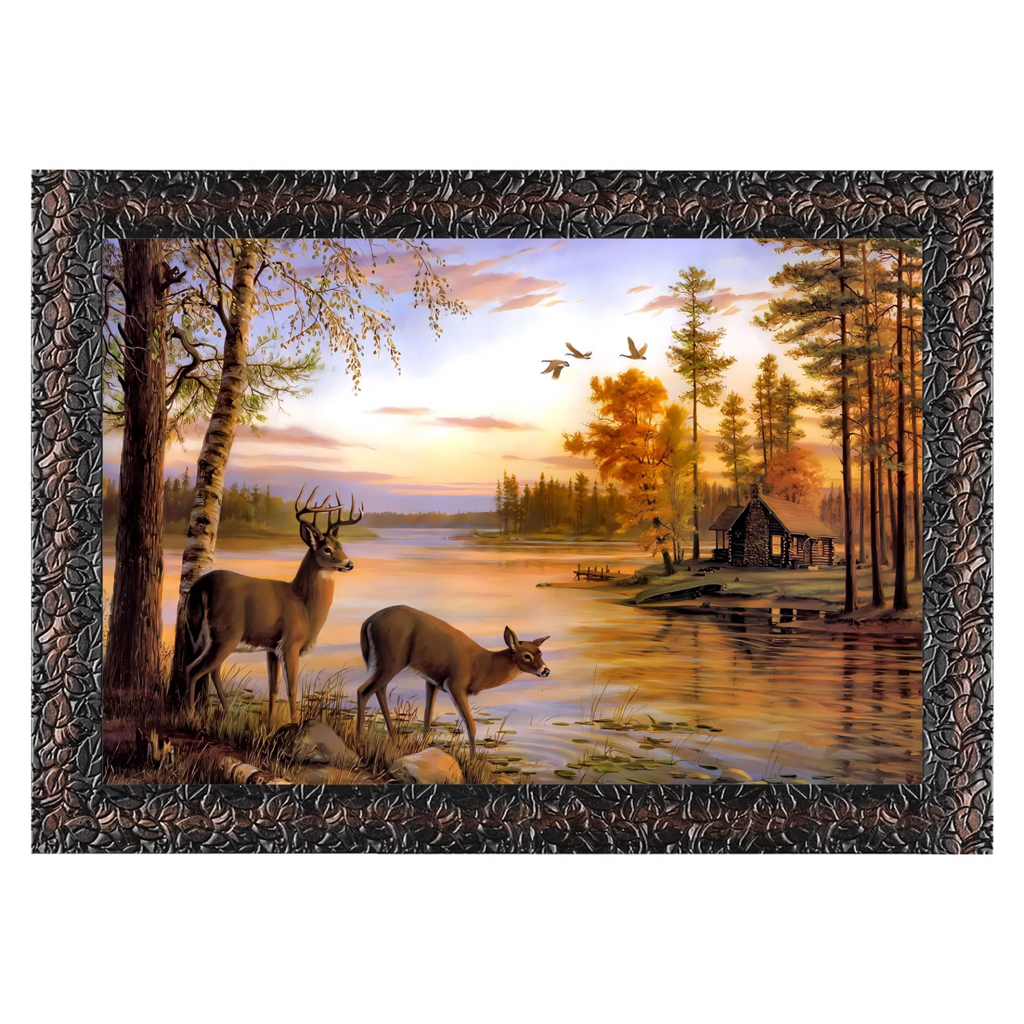 Indianara Landscape Painting With Frame