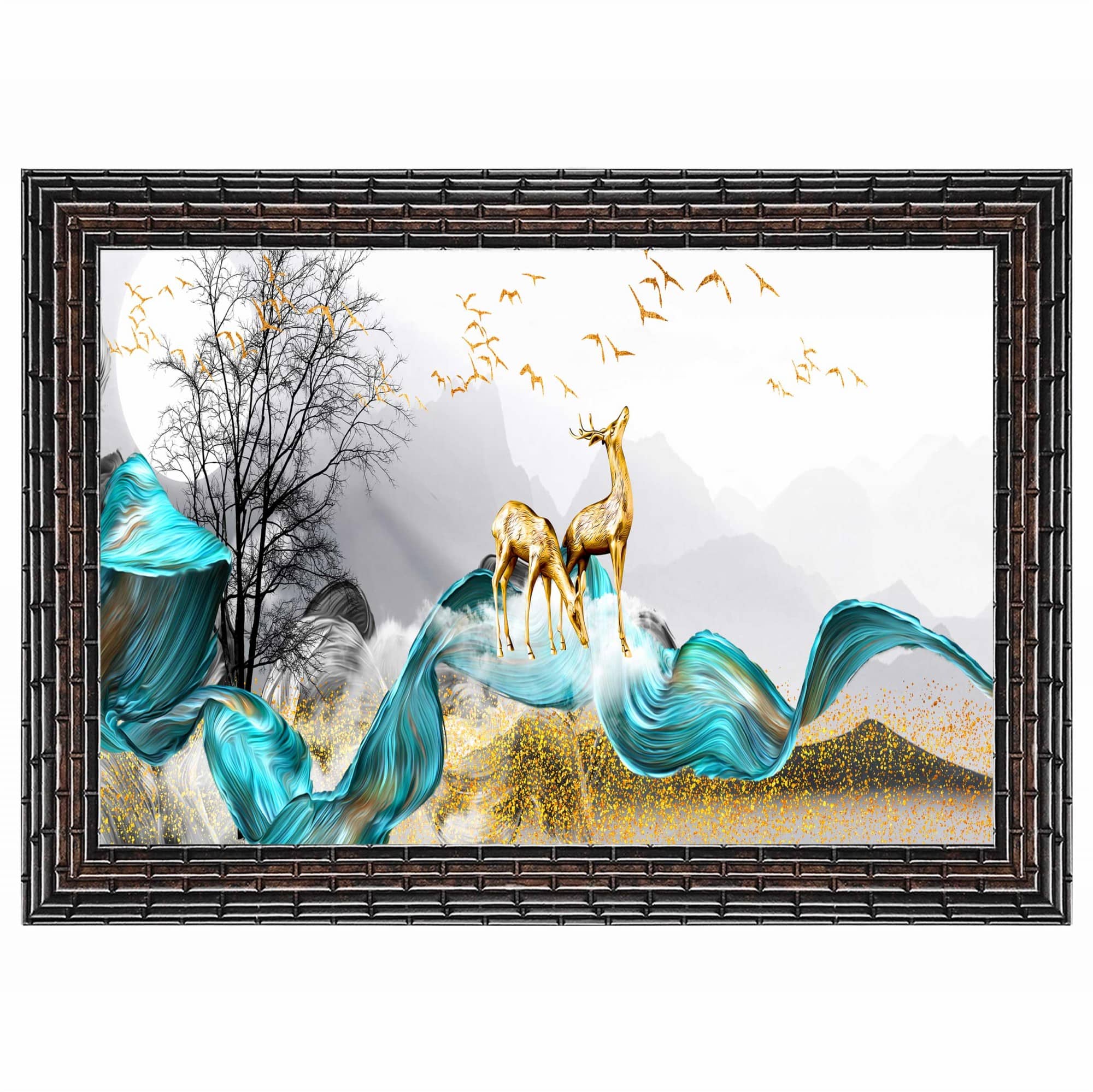 Indianara Landscape Painting With Frame