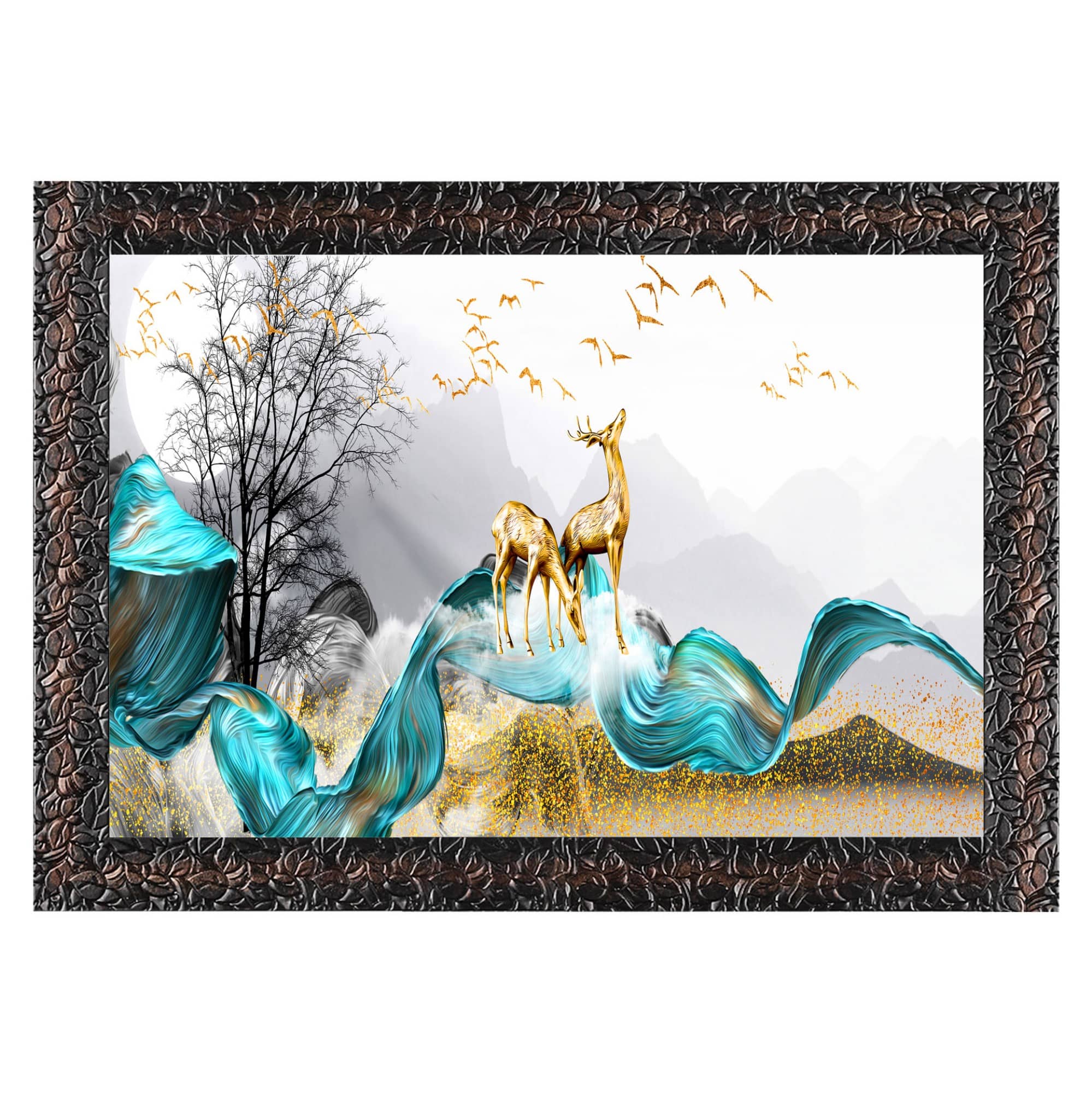 Indianara Landscape Painting With Frame