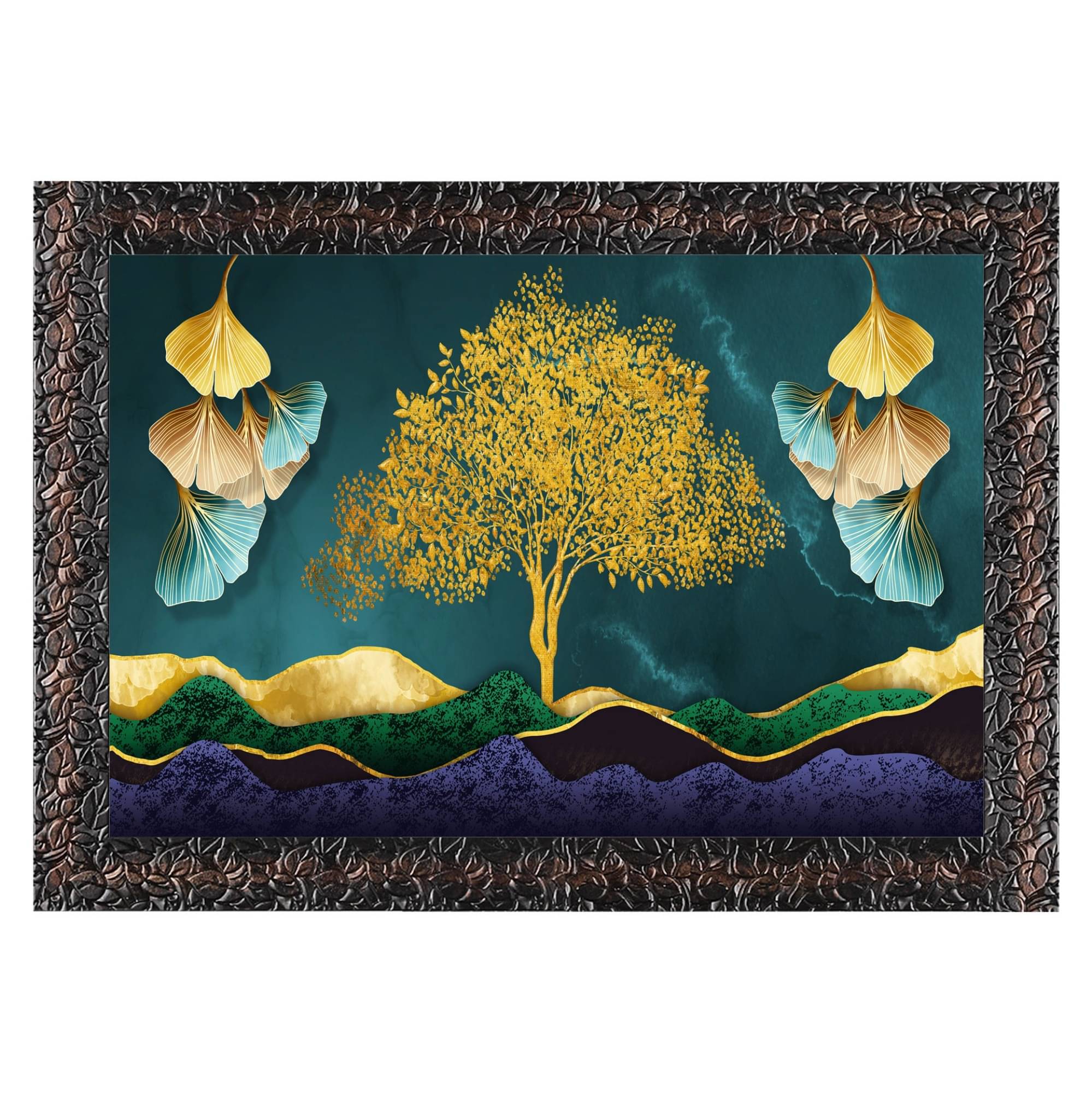    			Indianara Landscape Painting With Frame