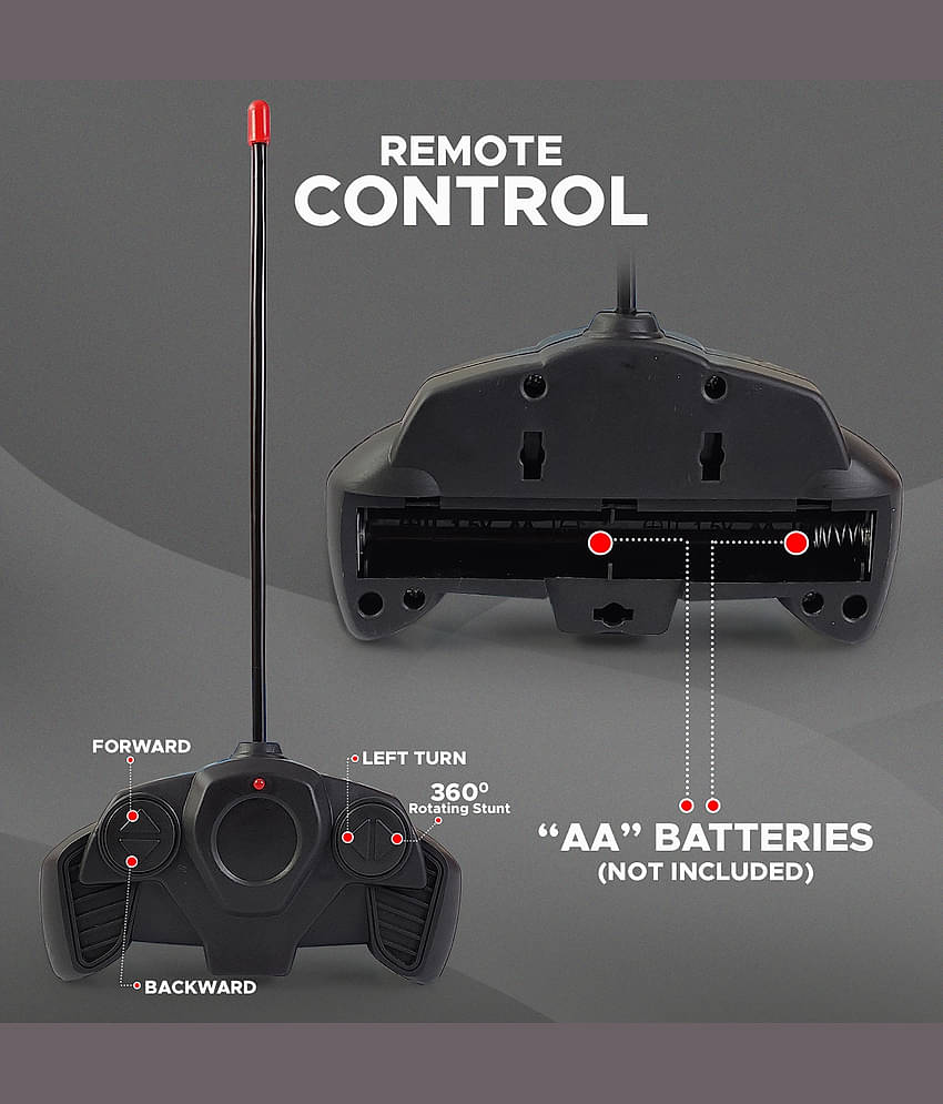 NHR - Red Plastic Car ( Pack of 1 )